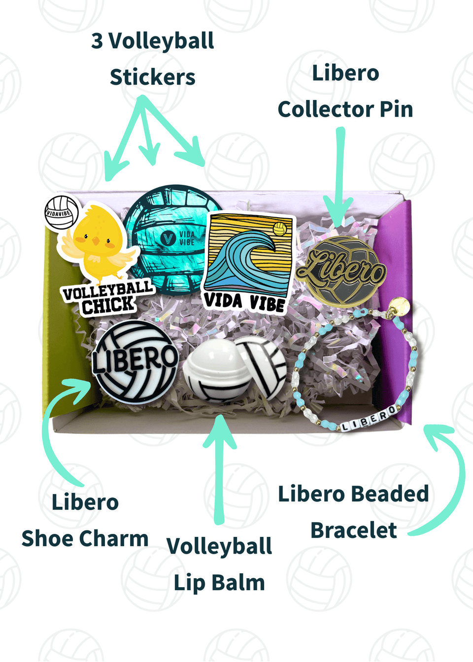 Libero Volleyball Gift Bundle